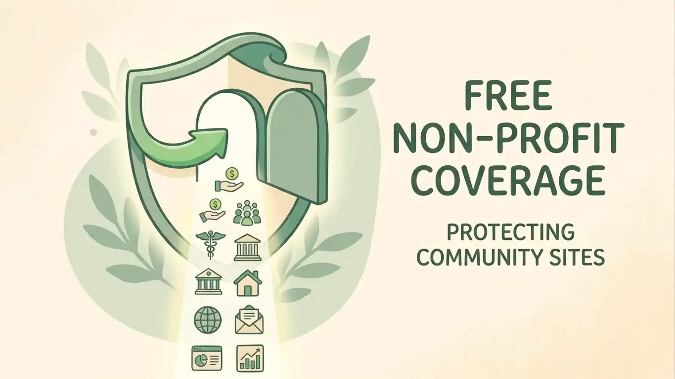 Illustration of free non-profit blocking software covering a wide list of gambling sites