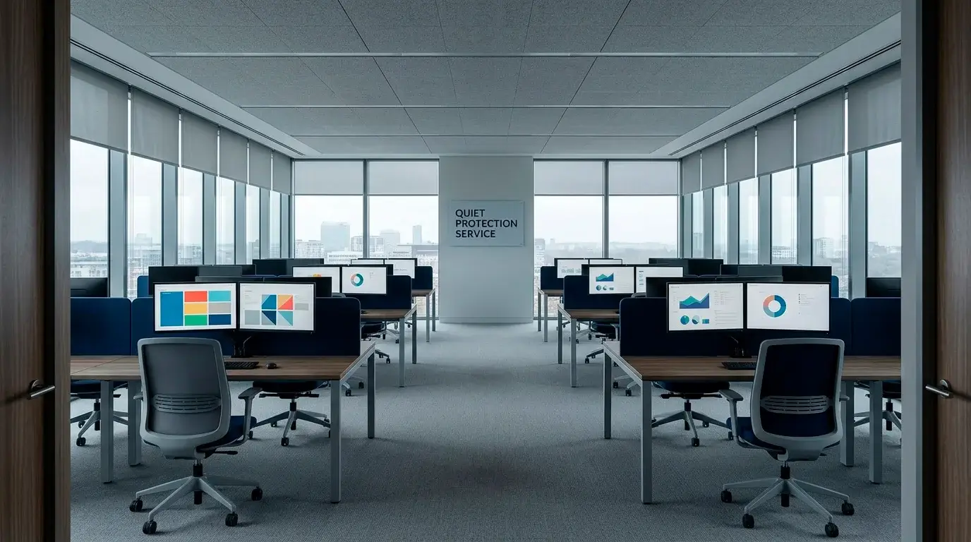 Office setting representing the organisation that operates the national self-exclusion scheme