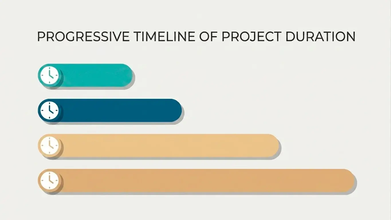 Visual comparison of the different self-exclusion time periods available to register for